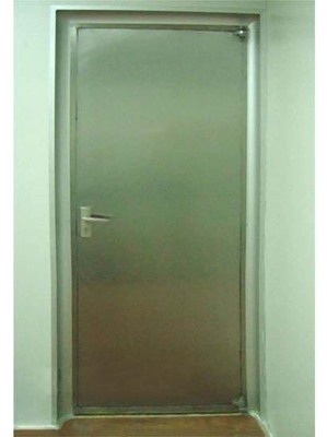 射线防护单开门